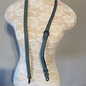 Blue Gray Adjustable purse replacement strap